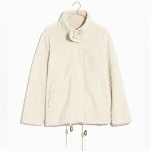 MADEWELL (RE)SOURCED SHERPA ZIP JACKET